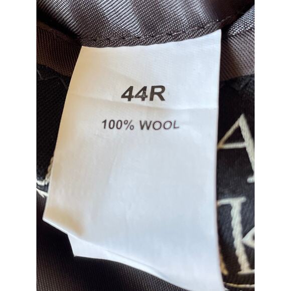 Jos. A. Bank Men's 100% Wool Blazer Sport Coat Brown Tweed Sz 44R 2 Button - Picture 3 of 15